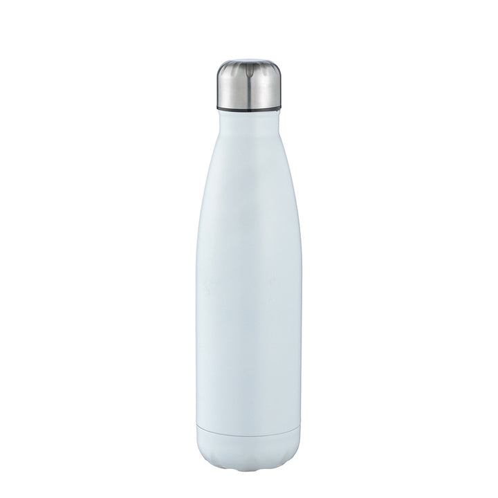 Unisex double-walled insulated bottle made of stainless steel with vacuum insulation and leak-proof screw cap Kalsten