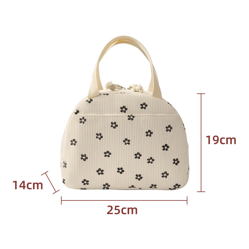 Insulated Lunch Tote with Side Pocket Kalsten