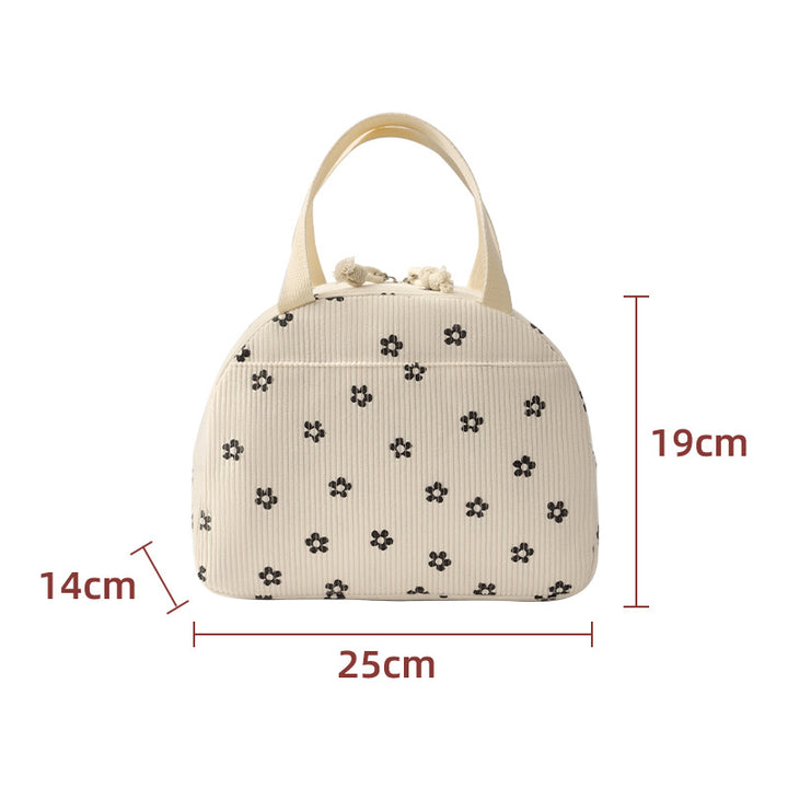 Insulated Lunch Tote with Side Pocket Kalsten