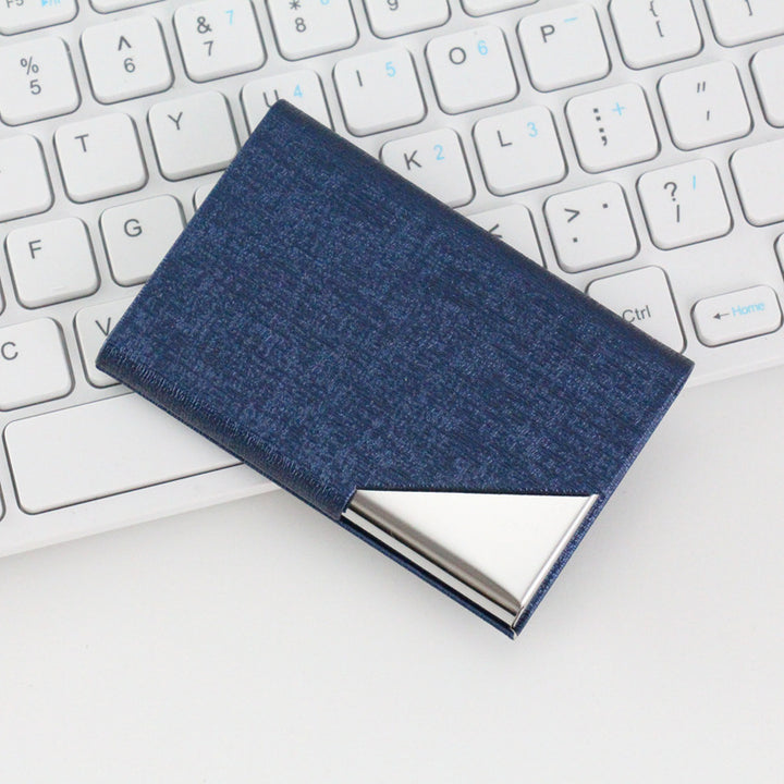 Premium Textured Business Card Wallet