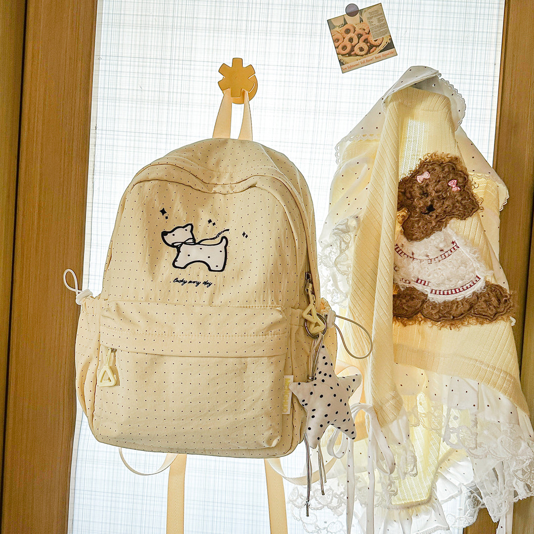 Casual Cute Character-Designed Backpack Kalsten