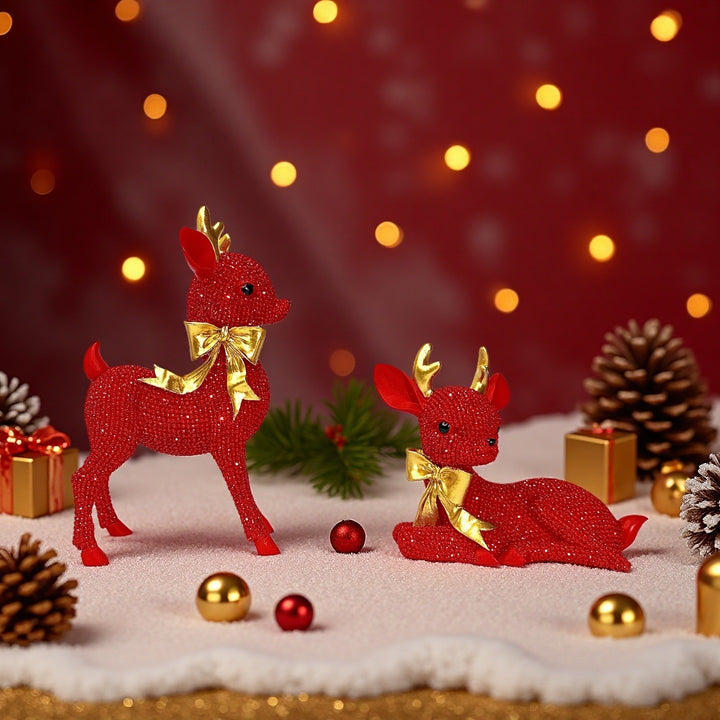 Luxurious Reindeer Sculpture Kalsten