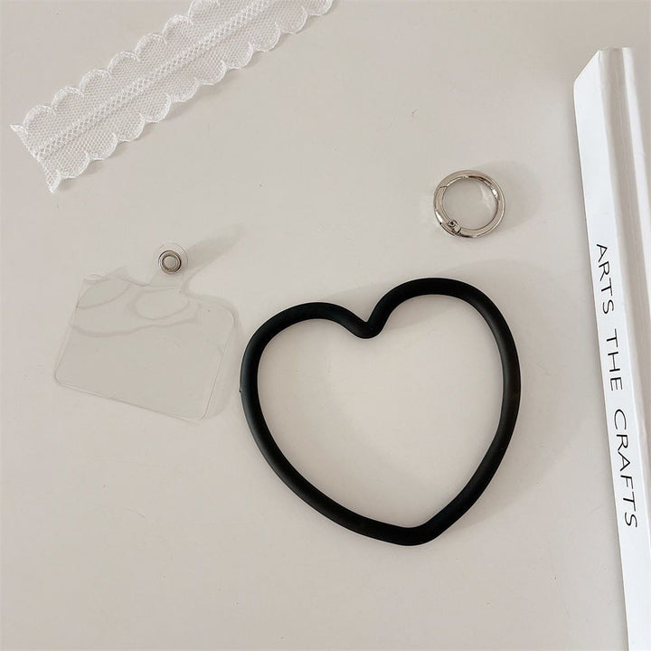 Heart-Shaped Silicone Keyring Kalsten