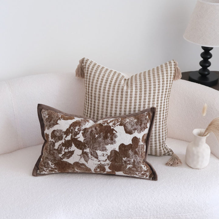 Textured Weave Throw Pillow for Home Decor