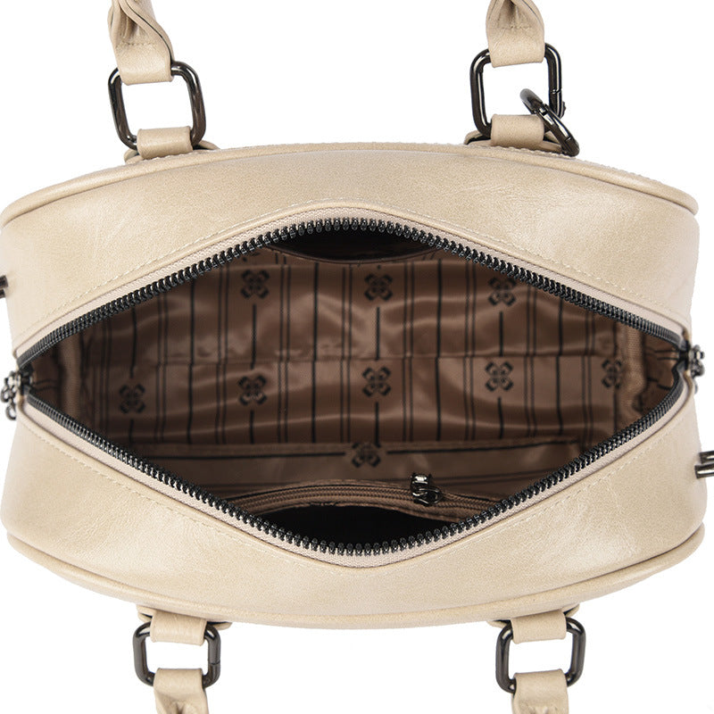 Elegant Structured Satchel Kalsten