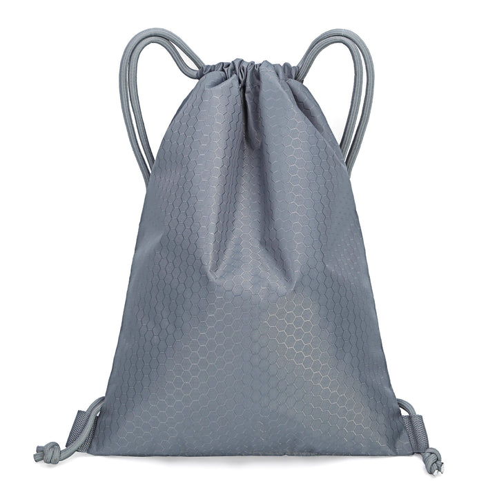 Honeycomb Texture Drawstring Backpack Kalsten