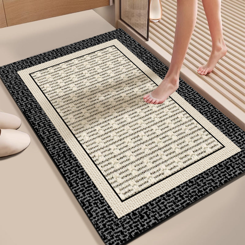 Floral Patterned Bath Mat