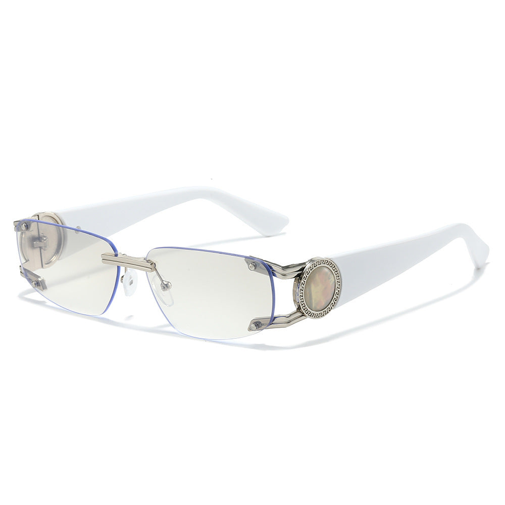 Stylish Minimalist Rectangle Sunglasses Kalsten