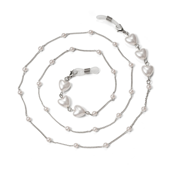 Heart-Embellished Eyewear Chain Kalsten