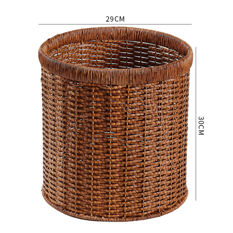 Unisex Handwoven Storage Container Made of Natural Material Kalsten