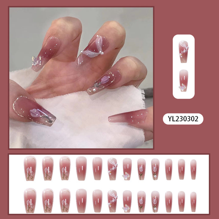Artistic Stiletto Nail Art Kalsten