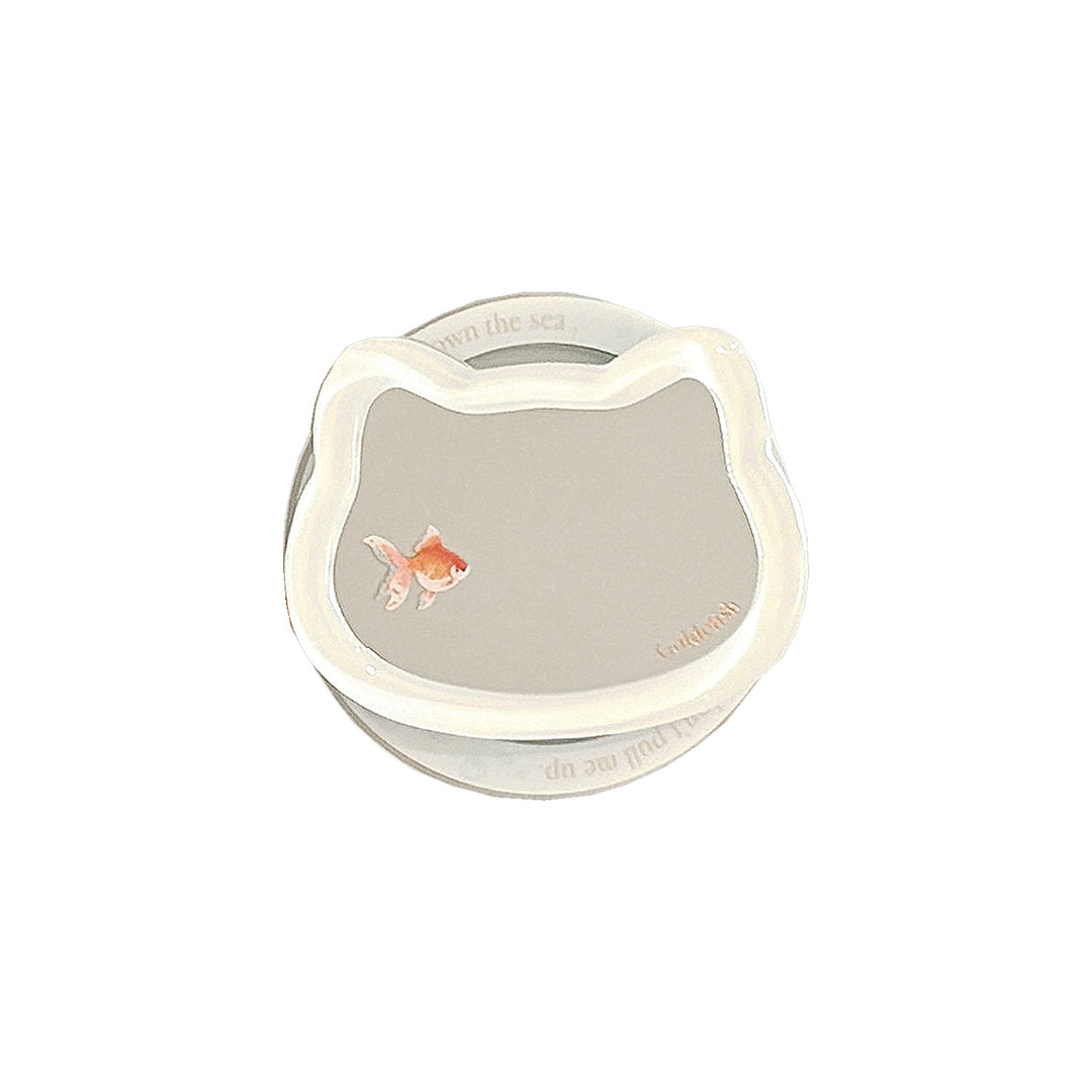 Romantic ceramic coaster with cat motif Kalsten