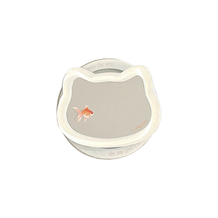 Romantic ceramic coaster with cat motif Kalsten