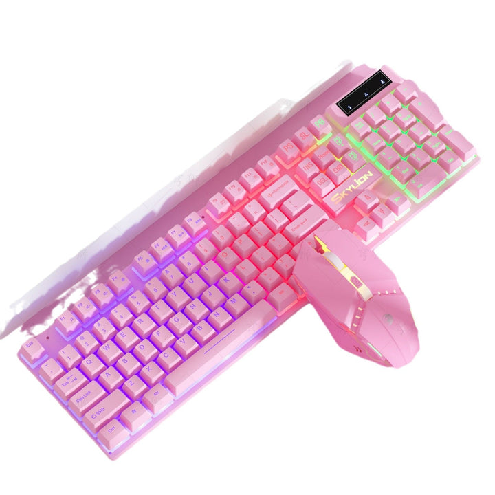 RGB Gaming Keyboard, Headset, and Mouse Set Kalsten