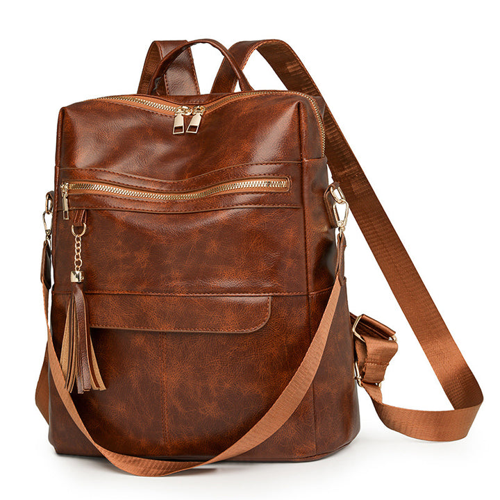 Multi-Purpose Stylish Leather Backpack Kalsten