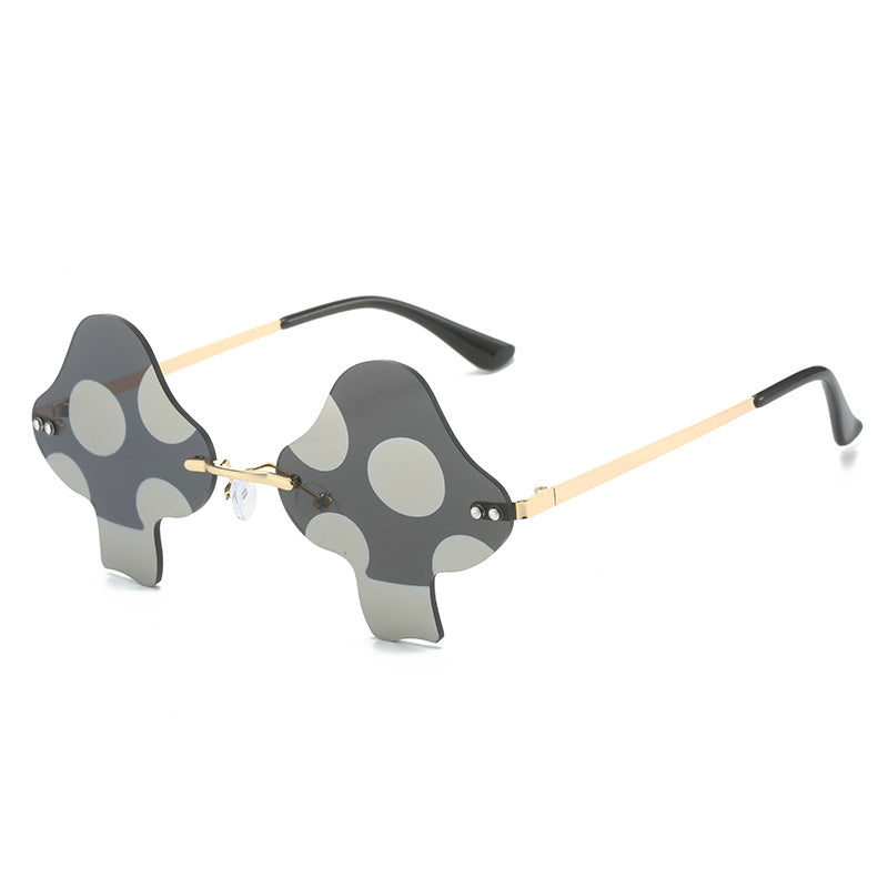 Unique Oversized Polka Dot Frame Sunglasses Kalsten