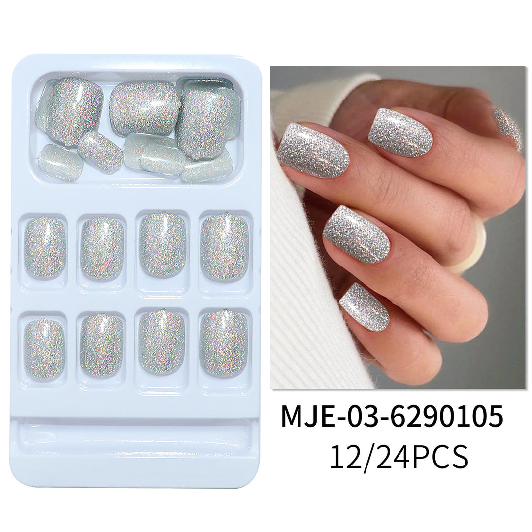 Glittering Press-On Nail Tips Kalsten