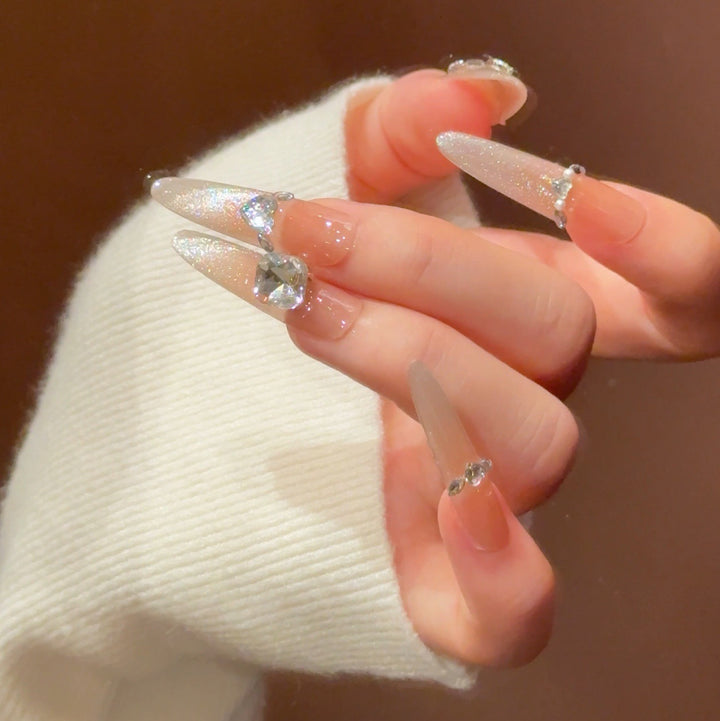 Glamorous Decorative Press-On Nail Extensions Kalsten