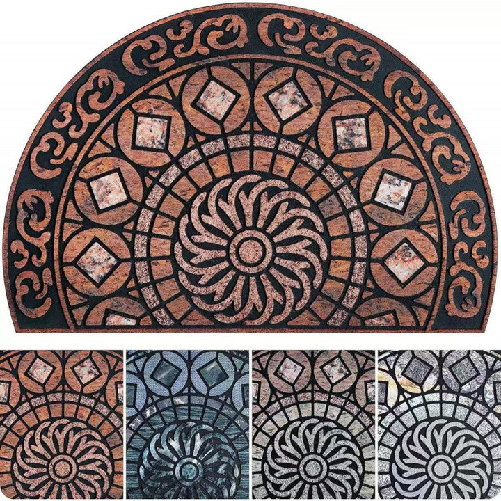 Decorative Round Door Mat