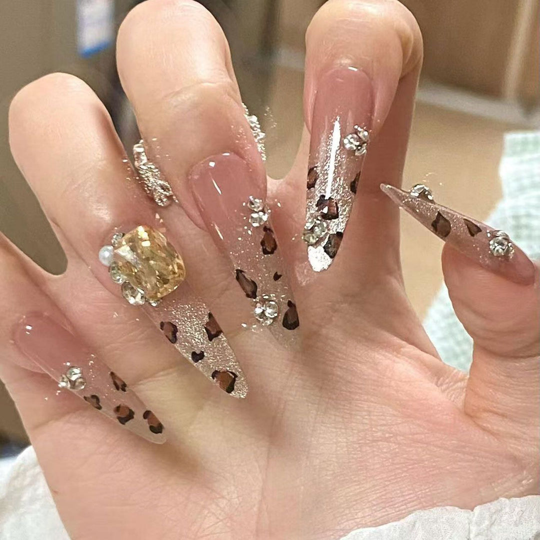 Artistic Gel Press-On Nail Set Kalsten