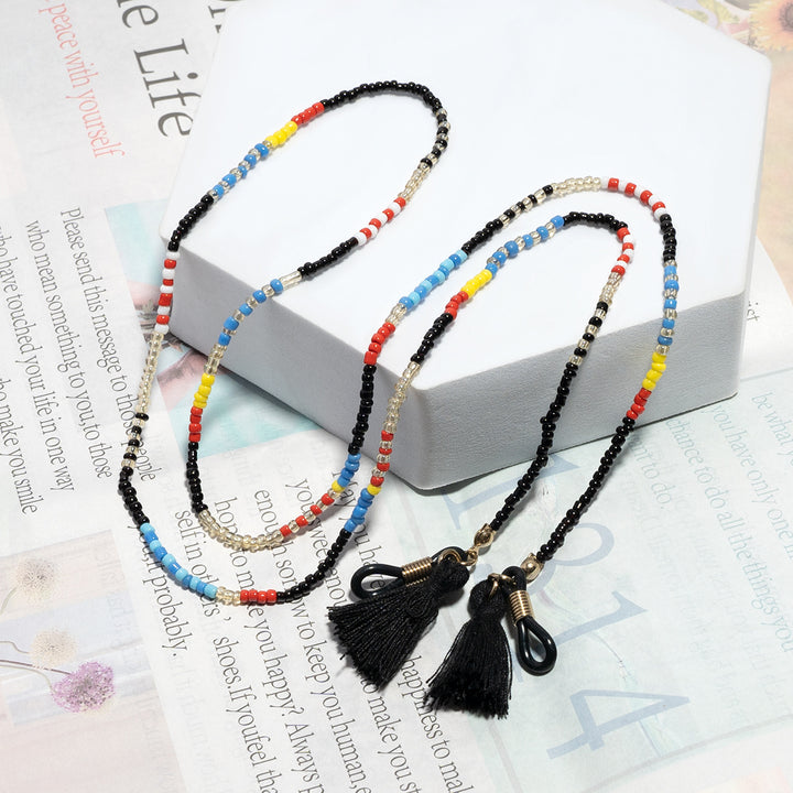 Bohemian-Inspired Beaded Eyewear Chain Kalsten