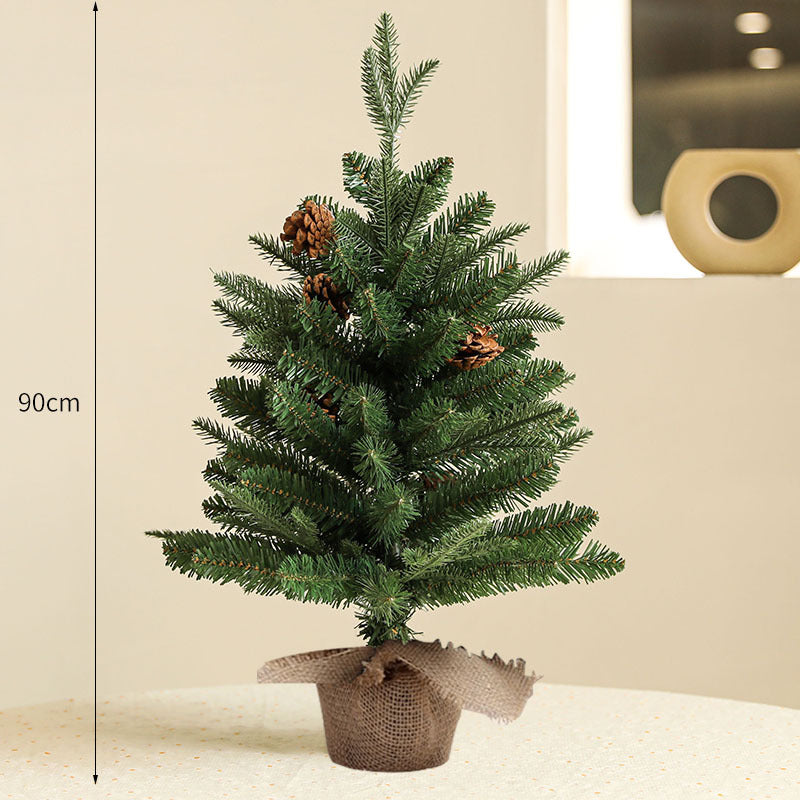 Decorative Mini Christmas Tree with LED Lights
