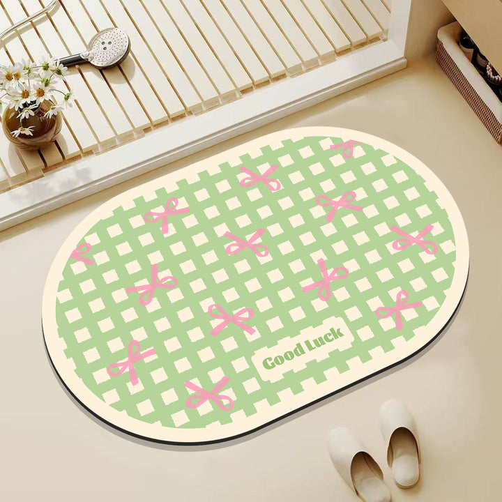 Decorative Shower Mat Kalsten