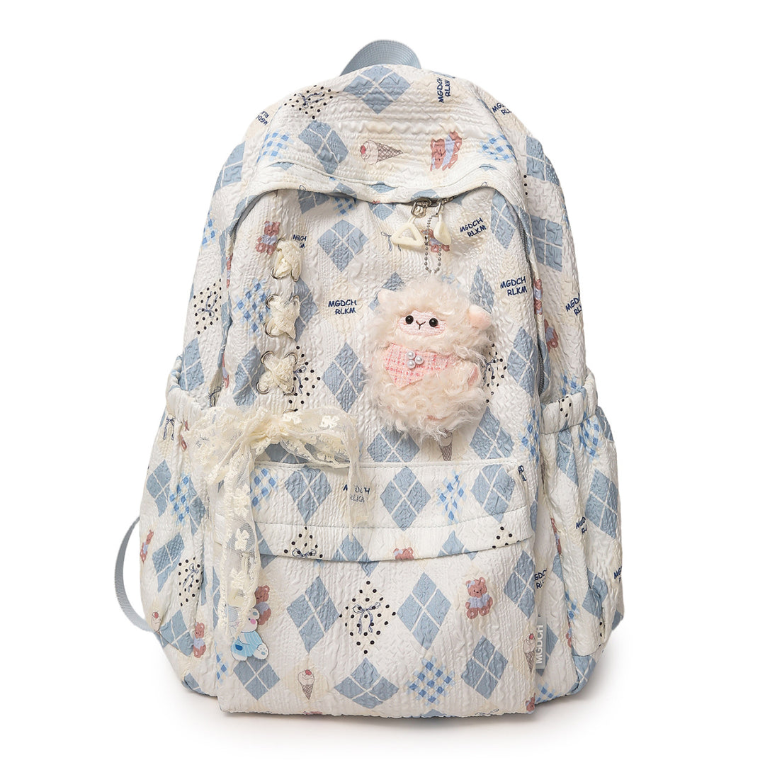 Cute Character Design Embellished Backpack Kalsten