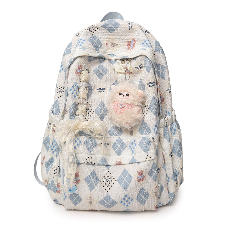 Cute Character Design Embellished Backpack Kalsten