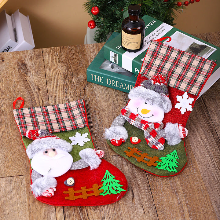 Christmas stocking with creative designs Kalsten