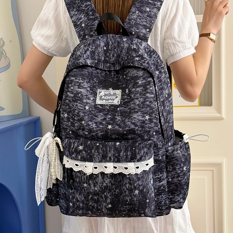 Stylish Star Pattern Backpack Kalsten