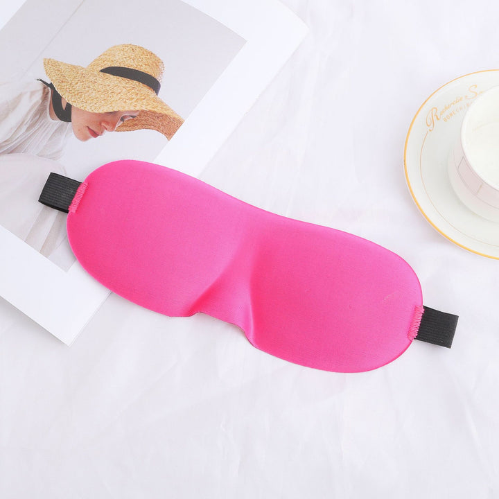 Unisex nan light-blocking travel mask with thermoformable nylon cover and wide comfort band Kalsten