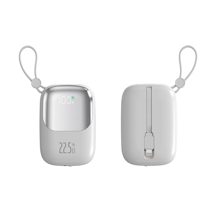 Portable power bank with integrated charging port and LED display Kalsten