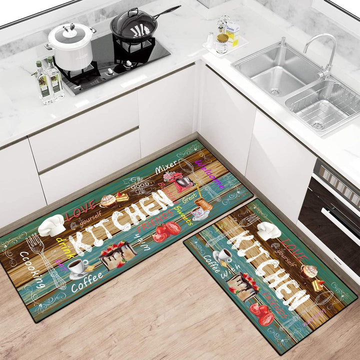 Artistic Kitchen Floor Mat