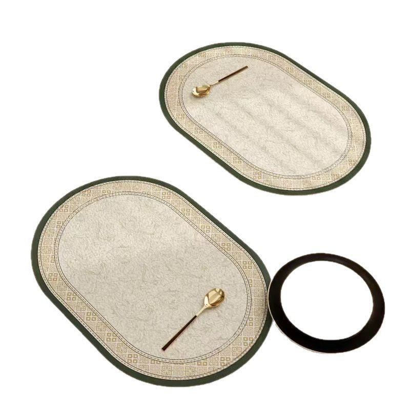 Floral-Themed Decorative Placemats Kalsten