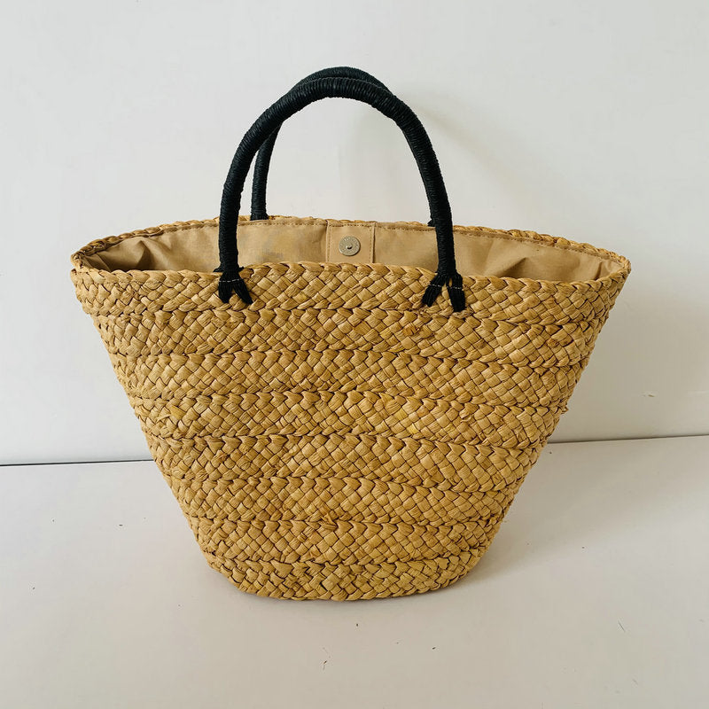 Handmade straw market bag Kalsten