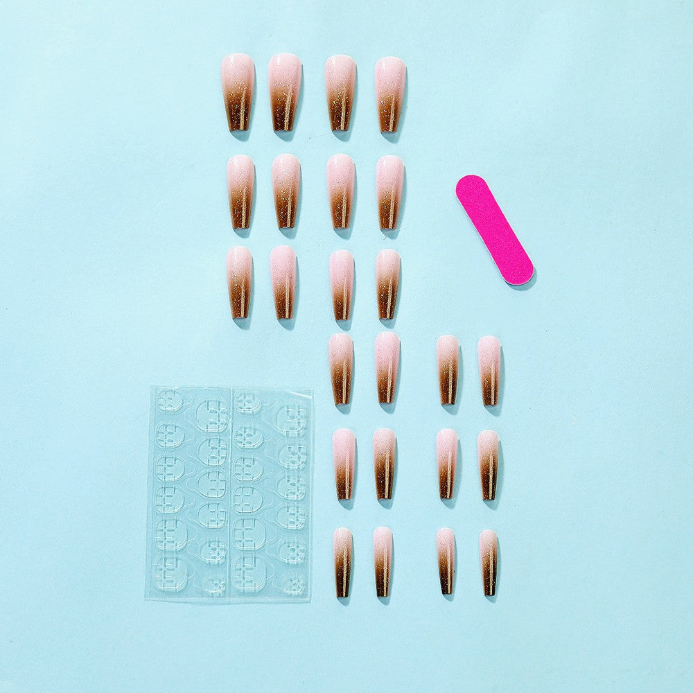 Artificial nails with elegant ombre effect Kalsten