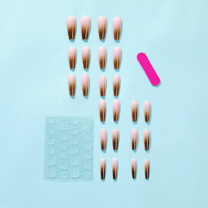 Artificial nails with elegant ombre effect Kalsten