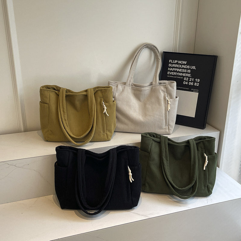 Durable Textured Everyday Tote Bag Kalsten