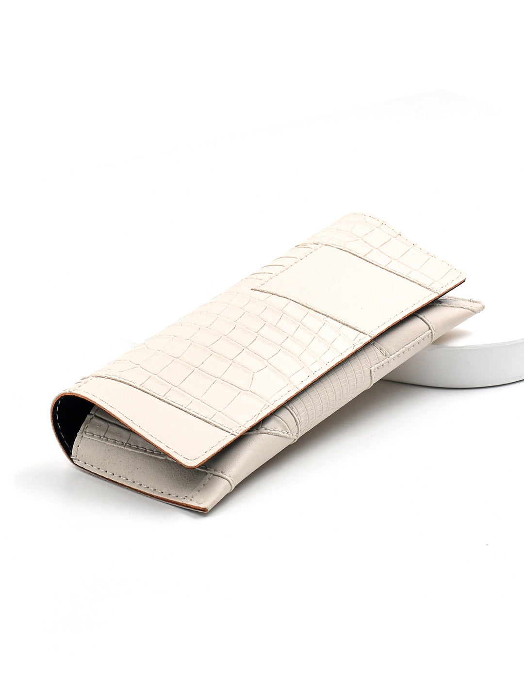 Luxury Croc-Embossed Clutch Wallet Kalsten