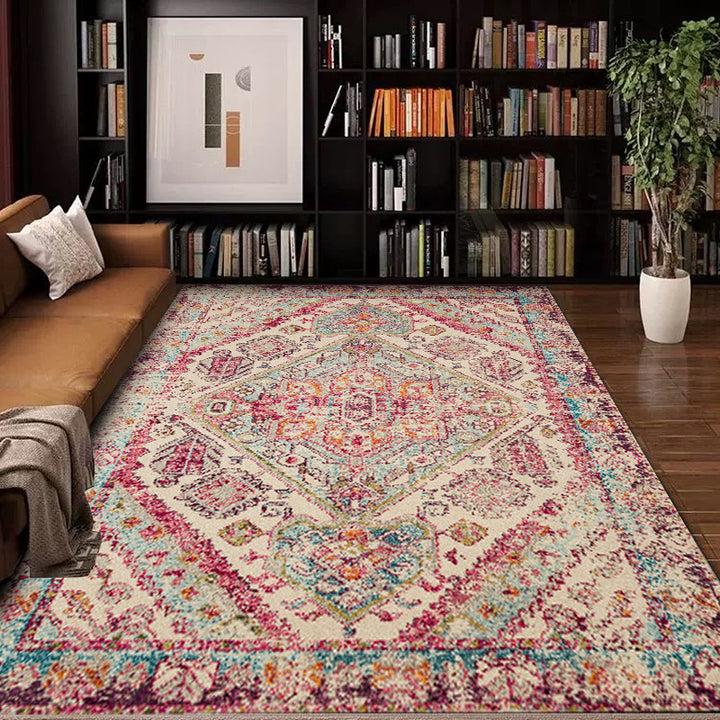 Vintage-Inspired Bohemian Area Rug