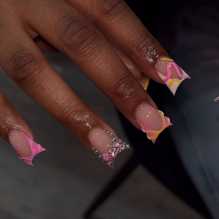 Decorative Artistic Nail Extensions Kalsten