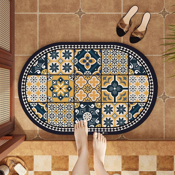 Decorative Area Bath Mat Kalsten