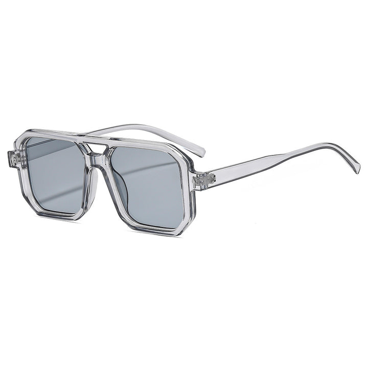 Bold Angular Oversized Sunglasses