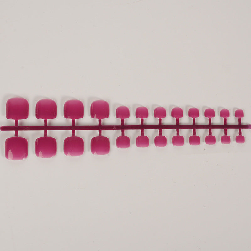Glossy Square Press-On Nail Set Kalsten 1790727059