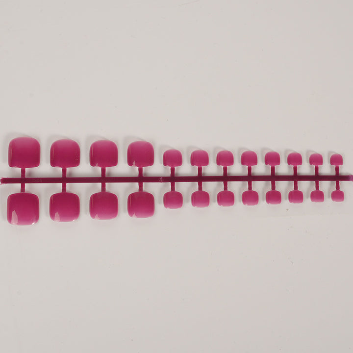 Glossy Square Press-On Nail Set Kalsten 1790727059