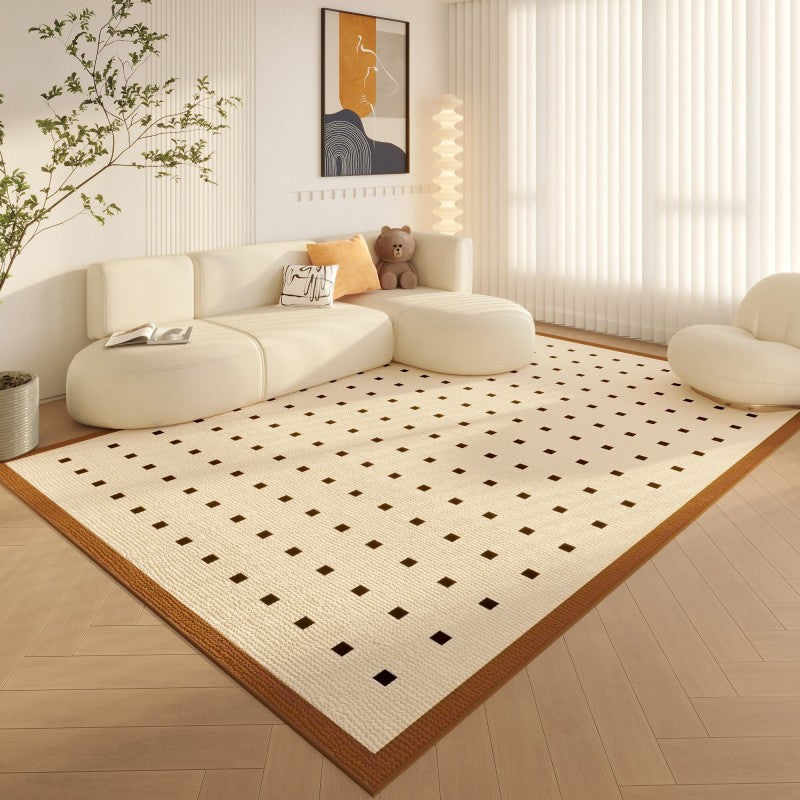 Textured Geometric Area Rug