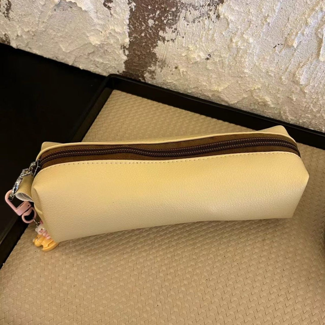 Textured Leather Pencil Case Kalsten