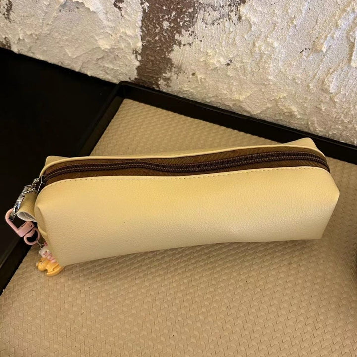 Textured Leather Pencil Case Kalsten