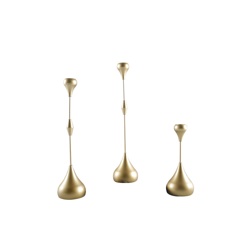 Modern Abstract Metal Plant Sculpture